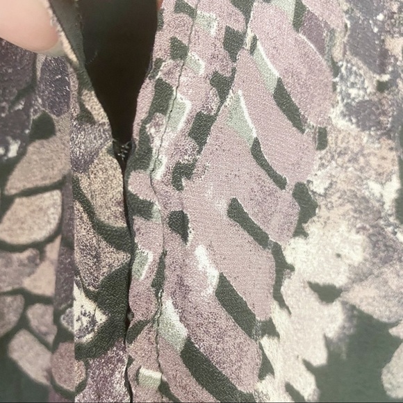 FREE PEOPLE Out of the Woods Raven Boho Long Sleeve Maxi Dress NWT XS Peasant - Picture 6 of 16